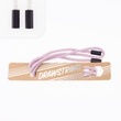 [690R-185414] [690R] Dvojitá Tkaná Silná Bavlněná Šňůra (Prané Růžové)