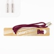 [691R-185434] [691R] Dvojitá Tkaná Silná Bavlněná Šňůra (Bordeaux)