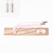 [691R-185443] [691R] Dubbelgeweven Dik Katoenen Koord (Licht Roze)