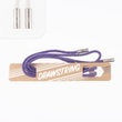 [691R-185450] [691R] Doppelgewebe Dick Baumwollkordel (Lavendel)