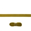 [653R-185184] [653R] Schrägband Uni Baumwolle  20 x 3m (Goldbraun)