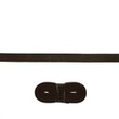 [120R-185284] [120R] Gumka Kolorowa 15 Mm  2 M Na Wiązkę (Ciemna Mokka)