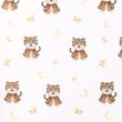 [S1236L-185659] [S1236L] Poplin Digital Printed Mix Nova Snoozy Fabrics (Offwhite)