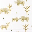 [S1237L-185668] [S1237L] Popelín Digitální Tisk Mix Aspen Snoozy Fabrics (Nosorožec)
