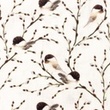 [S1272L-185950] [S1272L] Double Gauze Crinkled Digital Printed Mix Bella Snoozy Fabrics (Design C)