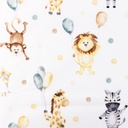 [S1278L-185988] [S1278L] Poplin Digital Printed Mix Glenn Snoozy Fabrics (Design A)