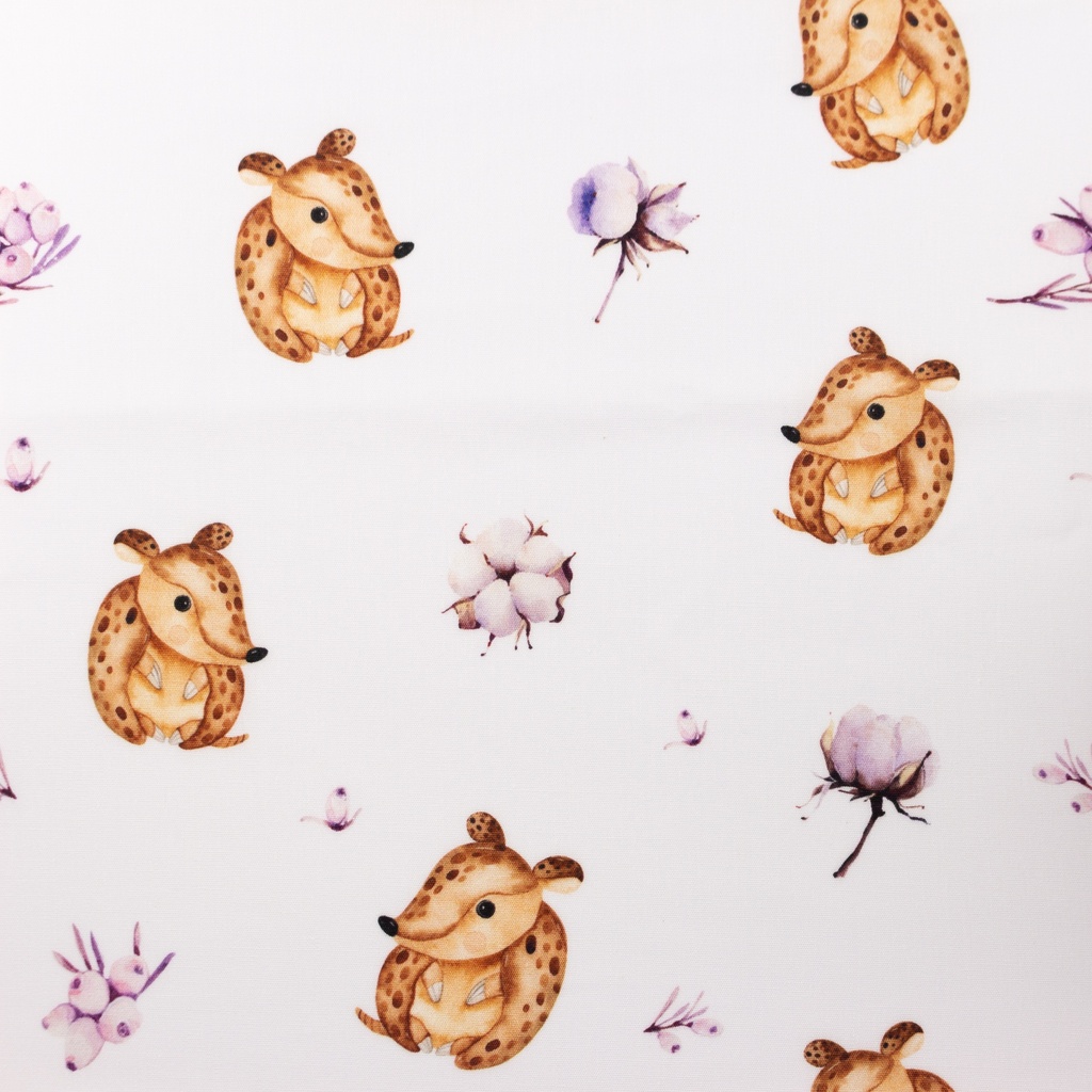 [S1283L] Poplin Digital Printed Mix Bloom Snoozy Fabrics