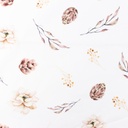 [S1286L-186046] [S1286L] Poplin Digital Printed Mix Dany Snoozy Fabrics (Winter Flower)