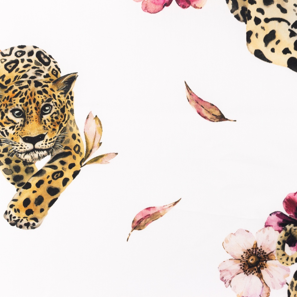 [S1287L] Popelín Digitální Tisk Mix Jacky Snoozy Fabrics