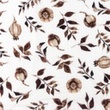 [S1309L-185931] [S1309L] Double Gauze Crinkled Digital Printed Mix River Snoozy Fabrics (Blend Leaf)