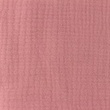 [S1302L-186211] [S1302L] Four-layer Double Gauze Uni Snoozy Fabrics (Old Pink)