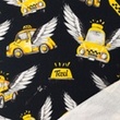 [S1316L-186424] [S1316L] French Terry Digital Printed Retro (Design C)