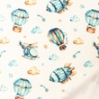 [S1317L-186429] [S1317L] French Terry Digital Printed Blue Skies (Air Balloon)