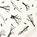 [S1324L-186470] [S1324L] French Terry Digital Printed Forest Animals (Tree)