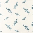 [S1350L-186647] [S1350L] Jersey Digital Printed Blue Leaves Snoozy Fabrics (Design B)
