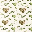 [S1353L-186665] [S1353L] Jersey Digital Printed Hearts Snoozy Fabrics (Design A)