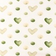 [S1353L-186666] [S1353L] Jersey Digital Printed Hearts Snoozy Fabrics (Design B)