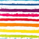 [S1396L-186999] [S1396L] Poplin Printed Big Stripes Snoozy Fabrics (Multi)