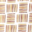 [S1400L-187032] [S1400L] Poplin Printed Square Stripes Snoozy Fabrics (Brick)