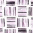 [S1400L-187035] [S1400L] Popeline Imprimé Carré Rayures Snoozy Fabrics (Violet)