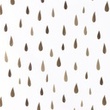 [S1404L-187066] [S1404L] Poplintryckta Regndroppar Snoozy Fabrics (Taupe)