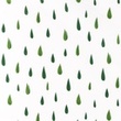 [S1404L-187065] [S1404L] Poplin Printed Raindrops Snoozy Fabrics (Camo Green)