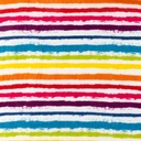 [S1395L-186995] [S1395L] Double Gauze Crinkled Printed Small Stripes Snoozy Fabrics (Multi)