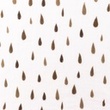 [S1405L-187074] [S1405L] Podwójna Gaza Marszczone Drukowane Krople Deszczu Snoozy Fabrics (Taupe)
