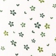 [S1407L-187089] [S1407L] Double Gauze Crinkled Printed Flowers Snoozy Fabrics (Camo Green)