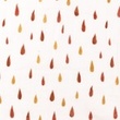 [S1405R-187072] [S1405R] Hydrofiel Gerimpeld Bedrukt Regendruppels Snoozy Fabrics (Steen Rood)