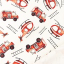 [S1315R-186415] [S1315R] French Terry Brushed Digital Printed Fire Fighters (Design A)