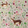[S1235R-185651] [S1235R] Poplin Digital Printed Mix Starr Snoozy Fabrics (Deer)