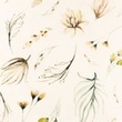 [S1349R-186640] [S1349R] Jersey Digital Printed Pastel Leaves Snoozy Fabrics (Design A)