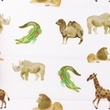 [S1237R-185664] [S1237R] Poplin Digital Printed Mix Aspen Snoozy Fabrics (Animals)
