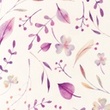 [S1357R-186693] [S1357R] Jersey Digital Printed Blossom Snoozy Fabrics (Leaves)