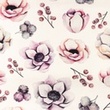 [S1357R-186695] [S1357R] Jersey Digital Printed Blossom Snoozy Fabrics (Flowers)