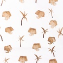 [S1239R-185678] [S1239R] Poplin Digital Printed Mix Olly Snoozy Fabrics (Brick)