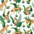 [S1240R-185687] [S1240R] Poplin Digital Printed Mix Dale Snoozy Fabrics (Jungle)