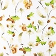 [S1240R-185686] [S1240R] Poplin Digital Printed Mix Dale Snoozy Fabrics (Leaf)