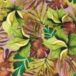 [S1241R-185698] [S1241R] Double Gauze Crinkled Digital Printed Mix Hazel Snoozy Fabrics (Cocktail Palm Tree)