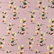 [S1358R-186700] [S1358R] Jersey Digital Printed Leaves Snoozy Fabrics (Lilac)