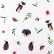 [S1289R-186068] [S1289R] Popeline Impression Numérique Mix Finn Snoozy Fabrics (Petits Animaux)