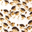 [S1244R-185727] [S1244R] Double Gauze Crinkled Digital Printed Mix Bay Snoozy Fabrics (Large Flower)