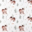 [S1248R-185767] [S1248R] Poplin Digital Printed Mix Leif Snoozy Fabrics (Little Animals)