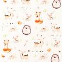 [S1297R-186114] [S1297R] Jersey Digital Printed Mix Ember Snoozy Fabrics (Design A)