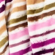 [S1306R-186259] [S1306R] Wellness Fleece Printed Paint Stripes Snoozy Fabrics (Old Pink)
