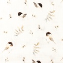 [S1272R-185948] [S1272R] Double Gauze Crinkled Digital Printed Mix Bella Snoozy Fabrics (Design A)