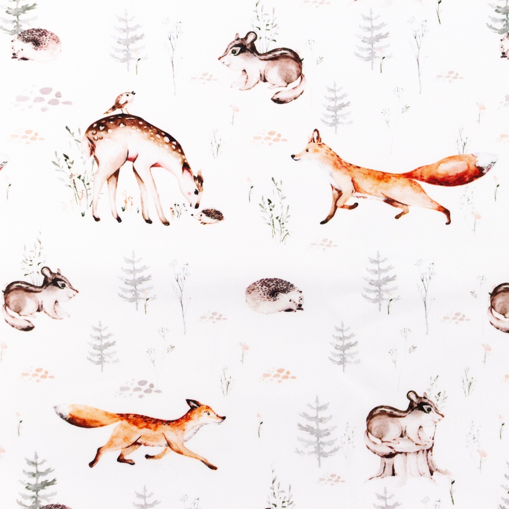 [S1259R] Poplin Digital Printed Mix Linden Snoozy Fabrics