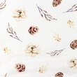 [S1309R-185929] [S1309R] Double Gauze Crinkled Digital Printed Mix River Snoozy Fabrics (Winter Flower)