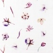 [S1309R-185932] [S1309R] Double Gauze Crinkled Digital Printed Mix River Snoozy Fabrics (Flower)